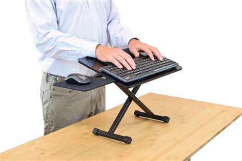 Buy KT3 Ergonomic Computer Keyboard Stand Adjustable Height Angle Negative Tilt for standing up ...