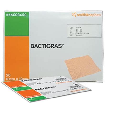 BACTIGRAS Antiseptic Dressing - MedicalDressings