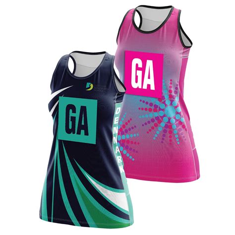 Sublimated A-Line Netball Dress - 175gsm Ultramesh - Mecca Sports