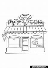 Kolorowanki Kolorowanka Restauracja Druku Kelner Dzieci Pracy  sketch template