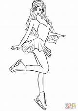 Ice Skating Ballerina coloring Page  Free Printable Coloring Pages sketch template