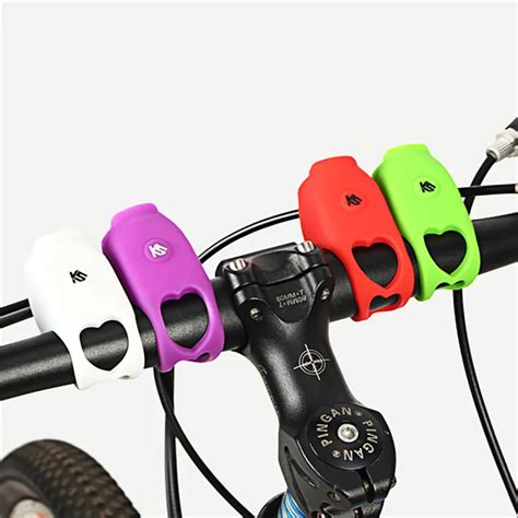 120 dB Electric Bicycle Bike Horn Alarm Bells Safety MTB Bicycle Handlebar Bell Bicycle ...