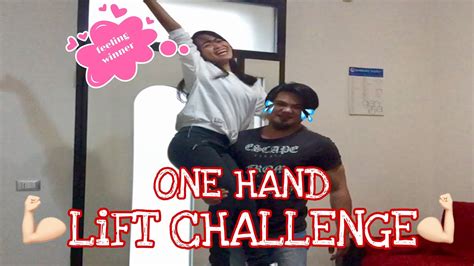 ONE HAND LiFT CHALLENGE [KiT*Mi.TANDEM#2] ️ - YouTube