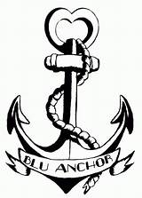 Anchor Coloring Pages Printable Sketch Coloring Page sketch template