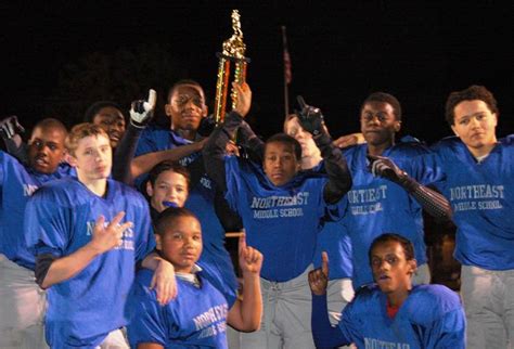 PEN: Public Education Northeast: Northeast Middle School Football Team City Champions!