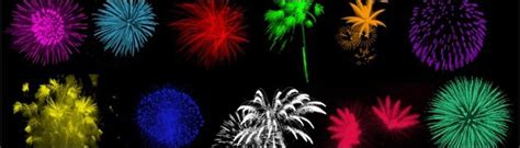 30 Brilliant Photoshop Fireworks Brushes