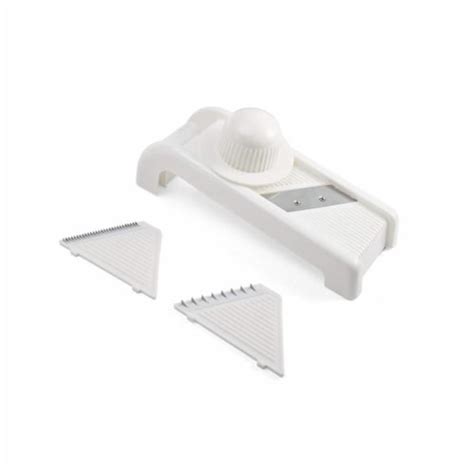 Lifetm 5215832 WHT Classic Mandoline Fruit and Vegetable Slicer, White ...