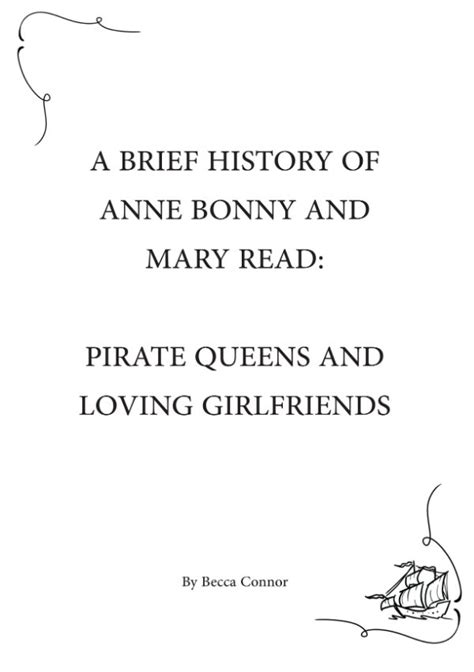 A brief history of Anne Bonny and Mary Read by - Flipsnack