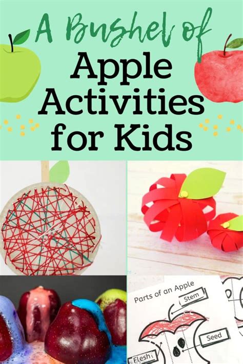 42 Apple Activities for Kids - Amazing fun ideas! - Simply Full of Delight