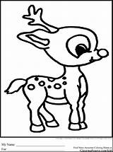 Coloring Pages For Christmas Reindeer At GetColoringscom  Free sketch template