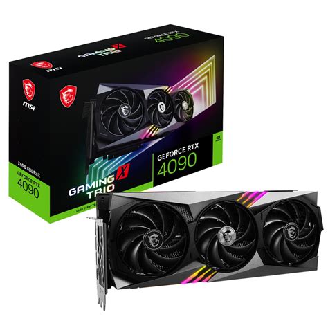 MSI GeForce RTX 4090 GAMING X TRIO 24GB GDDR6X 384 Bit DLSS 3 Ekran ...