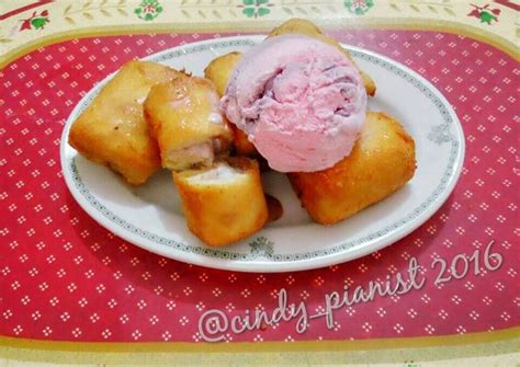 Resep Rollade Mini Ice Cream Goreng oleh Cindy Mulyadi - Cookpad