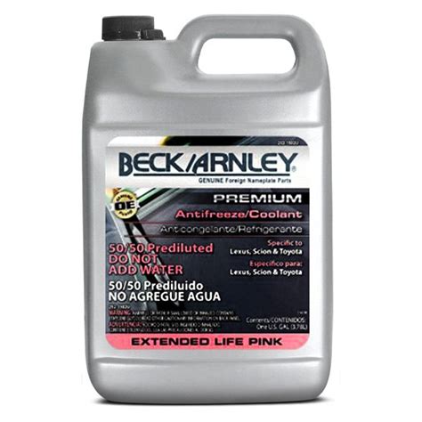 Beck Arnley® 252-1502 - Premium Antifreeze/Coolant Extended Life Pink