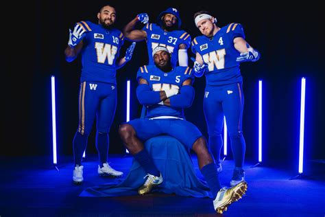 More blue for the Bombers: Winnipeg unveils new alternate uniform for the 2022 season - 3DownNation