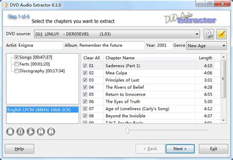 DVD Audio Extractor 8.6.0 Free Download - VideoHelp