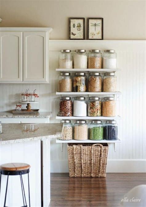 61 Unique Kitchen Storage Ideas - Easy Storage Solutions for Your Kitchen | Kitchen decor hacks ...