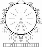 Ferris Wheel Coloring Page  Home sketch template