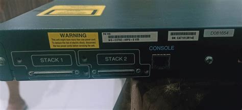 Cisco Catalyst 3750 48port, Computers & Tech, Office & Business ...