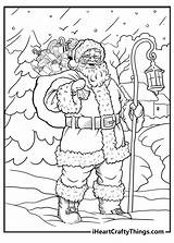 Free Printable Coloring Pages Of Santa Claus Bring The Magic  sketch template
