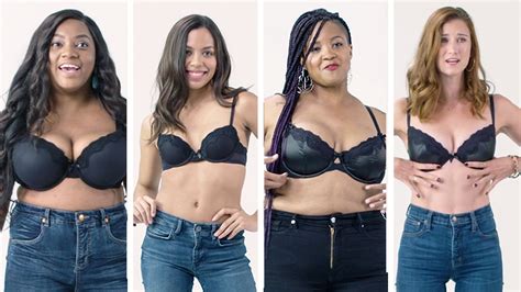 Watch Women Sizes 32A Through 42D Try On the Same Bra (Fenty) | Glamour