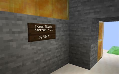 Honey Block Parkour! (Beta) Minecraft Map