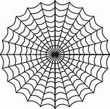 Coloring Pages Printable Spider Web sketch template