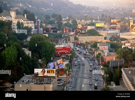 Sunset Strip, Hollywood, Los Angeles, California, USA Stock Photo - Alamy