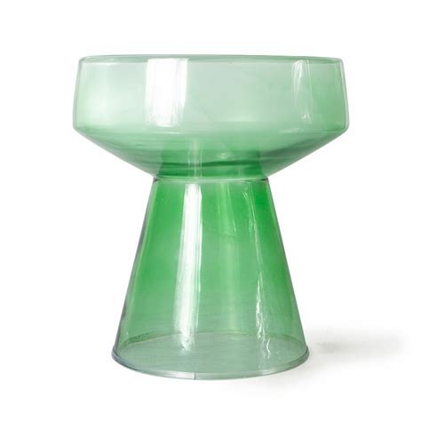 Glass Side Table - Coffee Table - HK Living