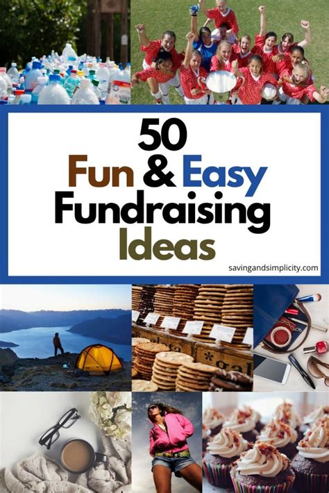 Fun and Easy Fundraising Ideas - Saving & Simplicity