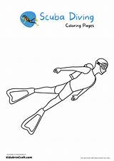 Scuba Diving Coloring Pages For Kids – Free Printables  Art & Craft sketch template