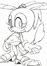 Sonic And Chao Coloring Pages sketch template