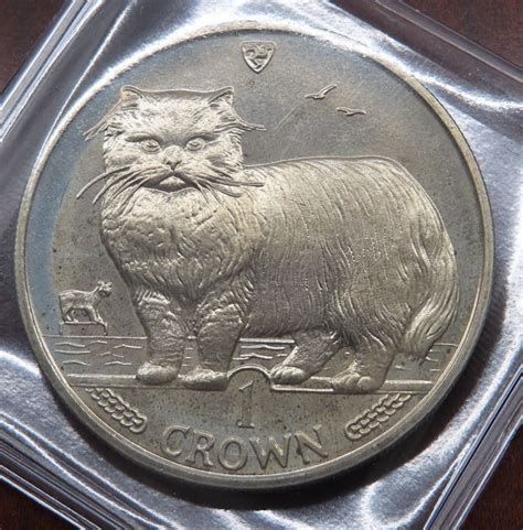 Savvy Collector » Isle of Man Persian Cat Coin by Artist UnknownPersian Cat