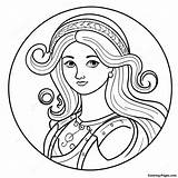 Virgo Zodiac Sign Coloring Page  Pagescom sketch template