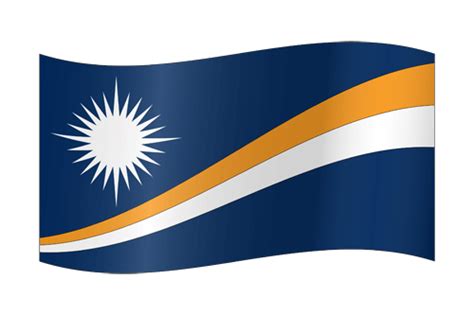 The Marshall Islands flag emoji - Country flags