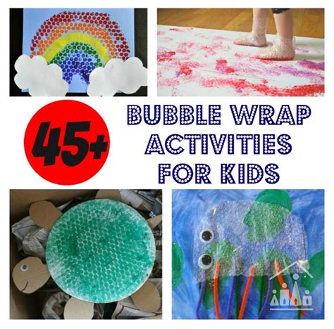 The Ultimate Guide to Bubble Wrap Activities for Kids - Crafty Kids at Home