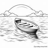 Rowboat Coloring Pages  Free & Printable sketch template
