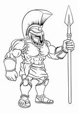 Roman Soldier Coloring Pages sketch template