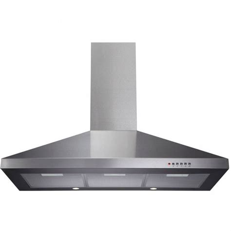 CDA 90cm Chimney Extractor Hood - Stainless Steel ECH91SS