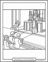 Catholic Sacraments ️  Catechism And Sacrament Coloring Pages sketch template
