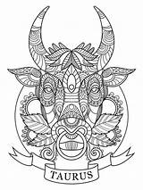 Zodiac Signs coloring pages For Adults sketch template