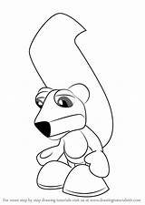Banjo Kazooie Coloring Pages sketch template