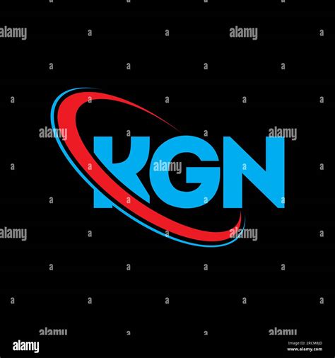 KGN logo. KGN letter. KGN letter logo design. Initials KGN logo linked with circle and uppercase ...