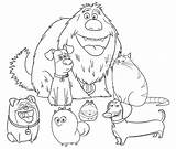 50  The Secret Life Of Pets Coloring Pages Free Printable PDF sketch template