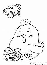 Easter Chick Coloring Pages Printable For Free Download sketch template