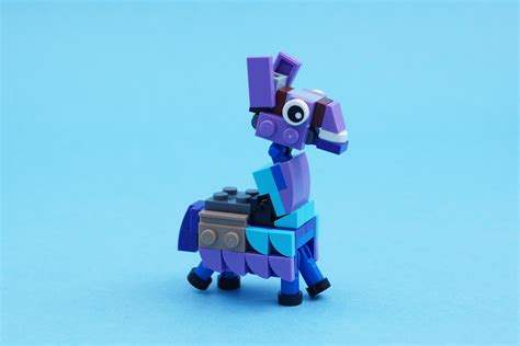 I created a LEGO Loot Llama you can build right now! (instructions included) : r/FortNiteBR