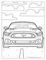 2015 Ford Mustang Gt Coloring Pages sketch template