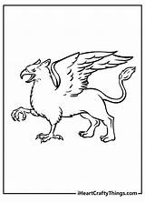 Printable Griffin Coloring Page Updated 2023  Home sketch template