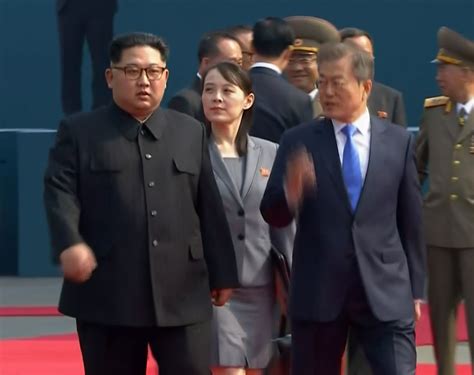 All in the family: Kim Jong Un's sister joins him at summit