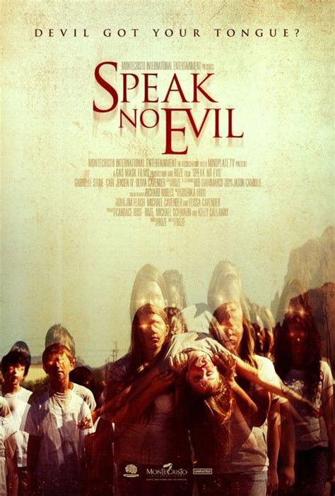 Speak No Evil Movie Poster #3 | Upcoming horror movies, Movie posters, Horror posters