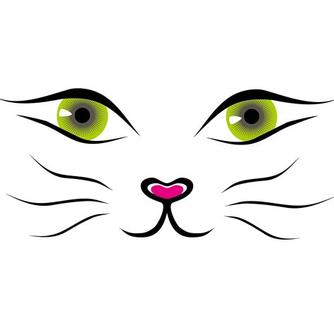 Cat Cartoon Clip art - Cute cat face vector material png download - 2700*2700 - Free Transparent ...